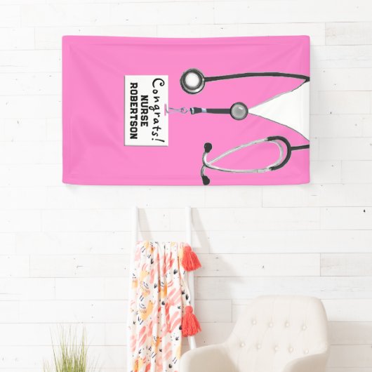 ナース卒業旗 横断幕 (インサイチュ)