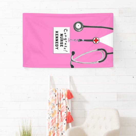 ナース卒業旗 横断幕 (インサイチュ)