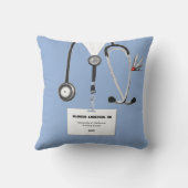 ナース卒業記念ギフト クッション (裏面)