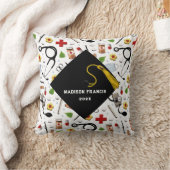 ナース卒業記念 クッション (ブランケット)