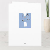 ナース卒業証書 カード (裏面)