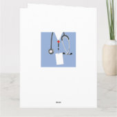 ナース卒業証書 カード (裏面)