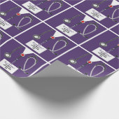 ナース卒業贈与 ラッピングペーパー (角)