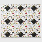 ナース卒業贈与 ラッピングペーパー (フラット)