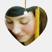 ナース卒業2025写真 セラミックオーナメント (裏面)