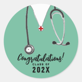 ナース卒業2025 ラウンドシール