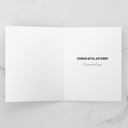 ナース卒業 カード (内部)