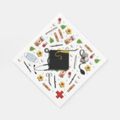 ナース卒業 スタンダードランチョンナプキン (角)