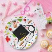 ナース卒業 ペーパープレート (パーティー)