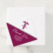 ナース卒業Red Caduceusありがとう フェイバータグ (インサイチュ)