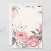 ナース卒業RN看護大学院フローラ 招待状 (裏面)