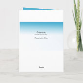 ナース博士に対する思いやりに感謝 カード (裏面)