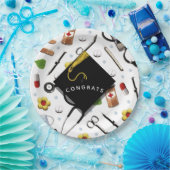 ナース又はドクター卒業紙プレート ペーパープレート (パーティー)