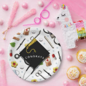 ナース又はドクター卒業紙プレート ペーパープレート (パーティー)