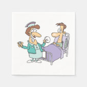 ナース及び患者紙ナプキン スタンダードカクテルナプキン (正面)