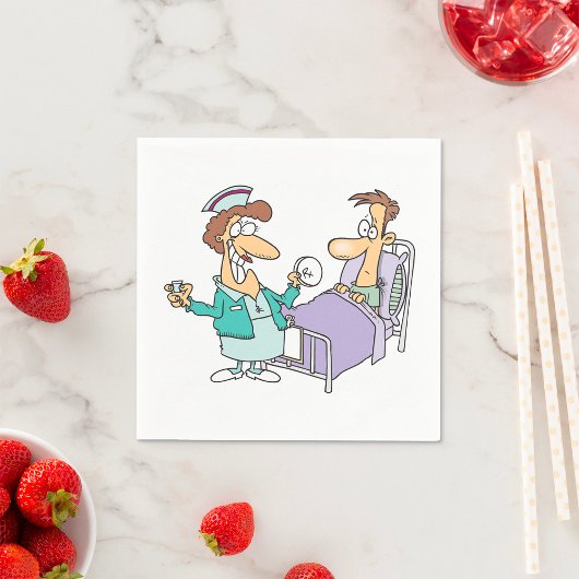 ナース及び患者紙ナプキン スタンダードカクテルナプキン