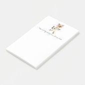 ナース可愛い猫用コーヒーのメモ帳 ポストイット (アングル)