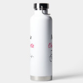 ナース名前をカスタムする心拍聴診器 ウォーターボトル (左面)