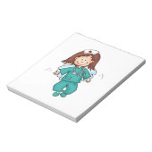 ナース向けギフト – お名前でパーソナライズ ノートパッド (回転)