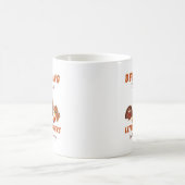 ナース向け労働・配達感謝祭 コーヒーマグカップ (中央)