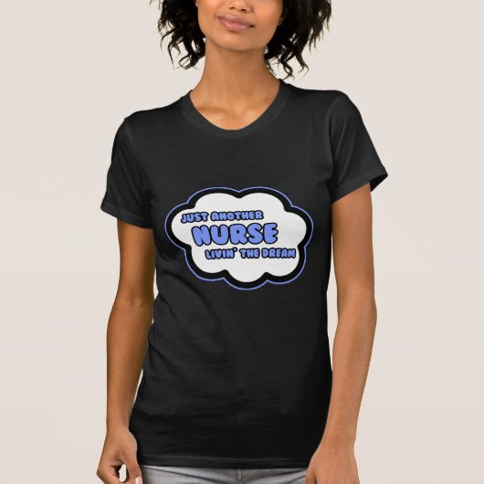 ナース夢を見る Tシャツ (正面)