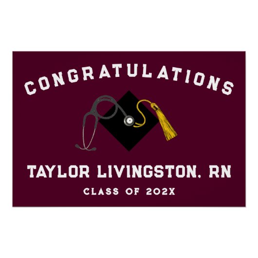 ナース大学院看護学校 ポスター (正面)