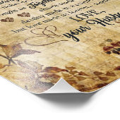 ナース妻ギフト |私の美しい妻への手紙 フォトプリント            (角)