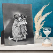 ナース子犬ハリーホイッティエ1914年を解放 フォトプラーク (側面)