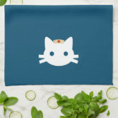 ナース子猫 キッチンタオル (折り畳み)