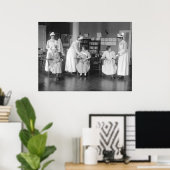 ナース学校、1900年代初期 ポスター (ホームオフィス)