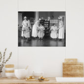 ナース学校、1900年代初期 ポスター (キッチン)