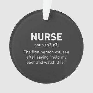 ナース定おもしろい義|登録ナース贈答品 オーナメント