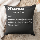 ナース定義tシャツ クッション (ブランケット)
