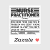 ナース実践の名詞薬店皮肉 シール (シート)