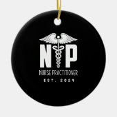 ナース実践EST 2024 セラミックオーナメント (正面)