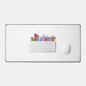 ナース寿命 デスクマット (キーボード&マウス)