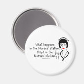 ナース局で起こること マグネット (正面/裏面)