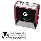 ナース差出人住所お名前Medical Healthcare セルフインキングスタンプ (インサイチュ)