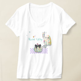 ナース幽霊おもしろい引用文パンプキンコケット Tシャツ
