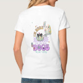 ナース幽霊おもしろい引用文パンプキンコケット Tシャツ (裏面)