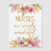 ナース引用文感謝ありがとう卒業 (正面)