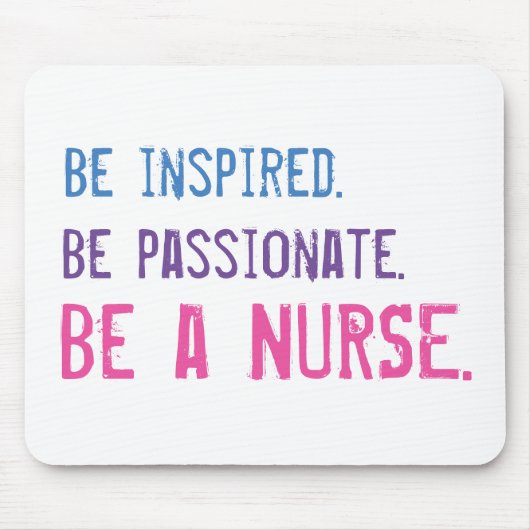 ナース引用文確認 マウスパッド (正面)
