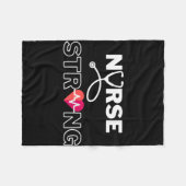 ナース強スタイル フリースブランケット (正面(横))