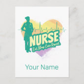 ナース心拍ヴィンテージ卒業看護学校 シーズンポストカード (正面)