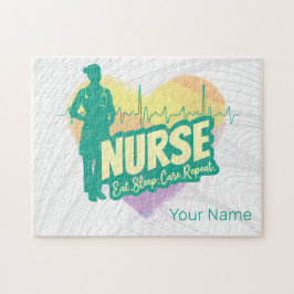 ナース心拍ヴィンテージ卒業看護学校 ジグソーパズル