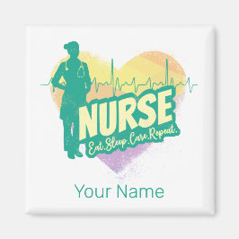 ナース心拍ヴィンテージ卒業看護学校 マグネット