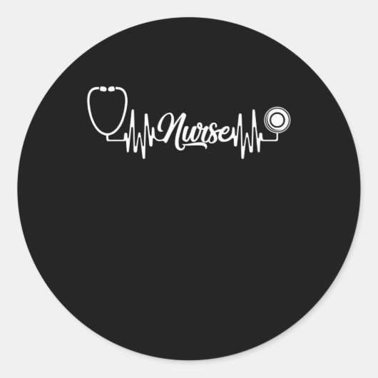 ナース心拍看護 ラウンドシール (正面)