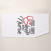 ナース感じ安全な夜の睡眠でナース181ホー バスタオル (バスタオル)