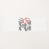 ナース感じ安全な夜の睡眠でナース181ホー ヨガマット (正面(横))