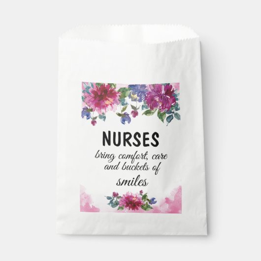 ナース感謝ありがとう離れナースの贈り物 フェイバーバッグ (正面)